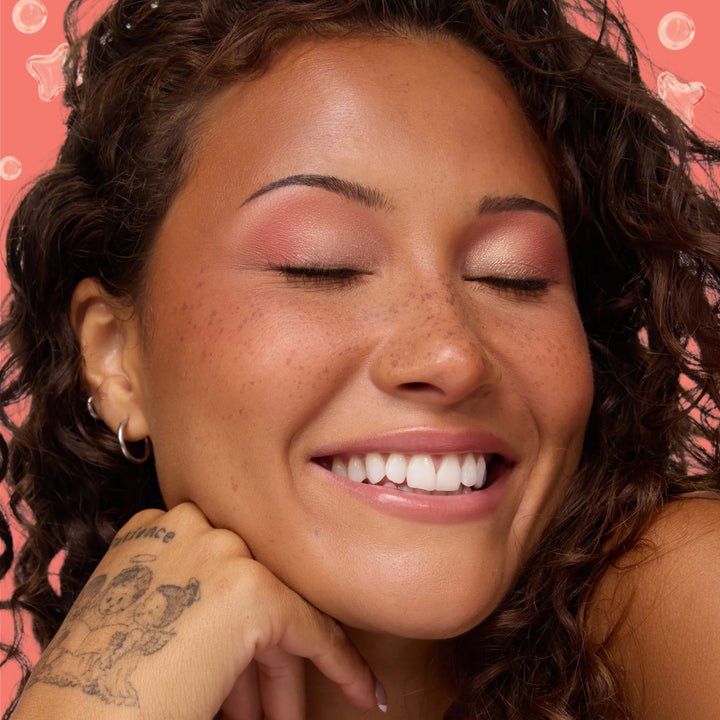 Sparkling Peach - Silky Editorial Beauty Library