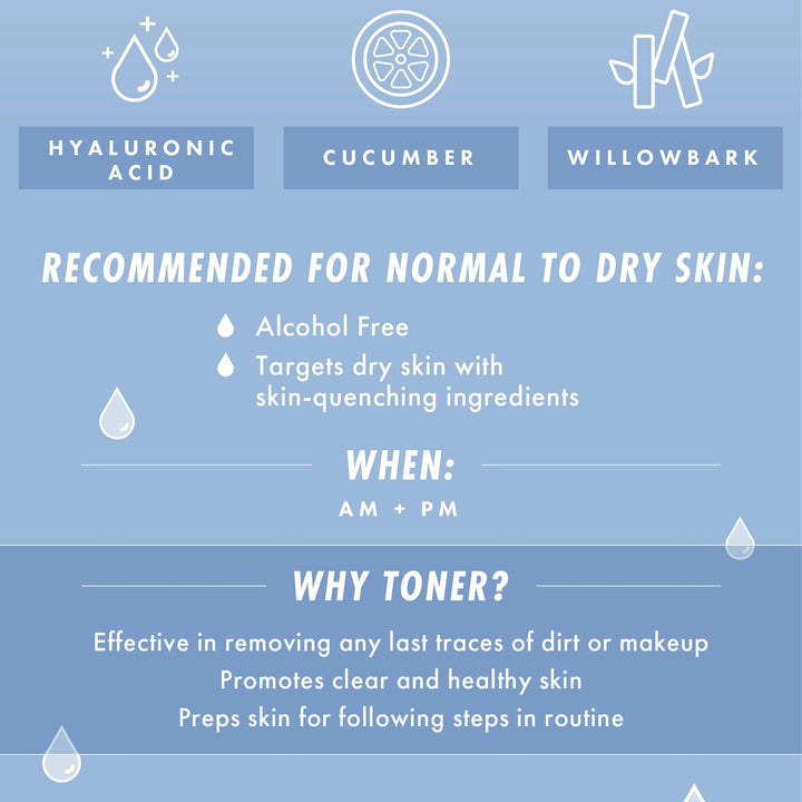 Waterfall Gentle Tonic - Reviving Classic Skin Care